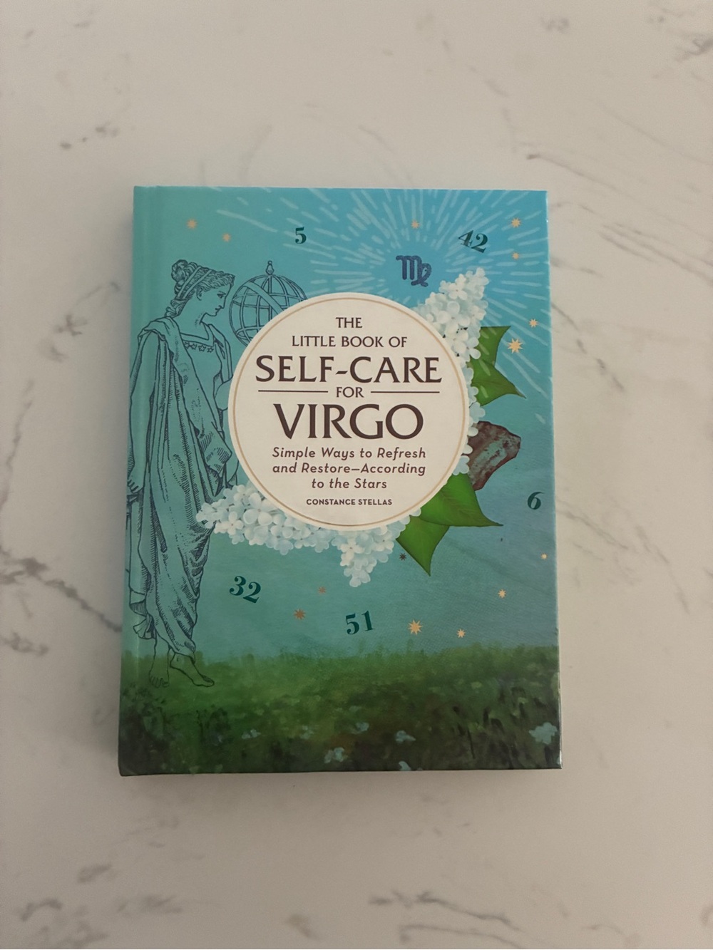 The Little Book of Self-Care for Virgo by Constance Stellas Hardcover New